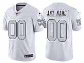 Customized Men & Women & Youth Nike Raiders White Rush Limited Jersey,baseball caps,new era cap wholesale,wholesale hats